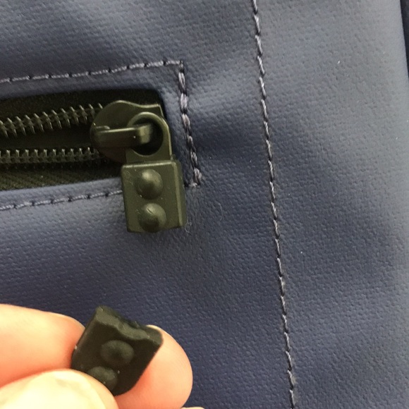 RARE | DOT-DROPS Laptop Bag Blue Black - Picture 16 of 17